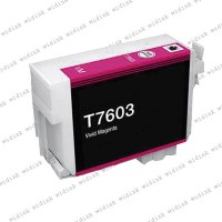 Cartouche compatible Epson T7603 (C13T76034010) - Magenta - 25,90ml