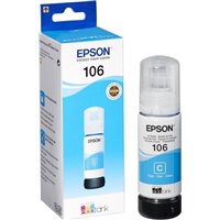 Epson 106 Cyan - Bouteille d'encre d'origine C13T00R240