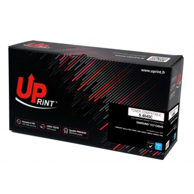 Uprint - Toner compatible Samsung CLT-C404S (ST966A) - Cyan - 1 000 pages