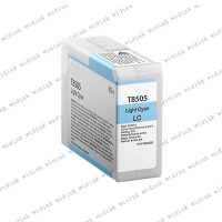 Cartouche compatible Epson T8505 (C13T850500)- Light Cyan - 80ml