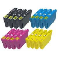 Lot de 10 Cartouche compatible Epson T02V6 (502 XL)