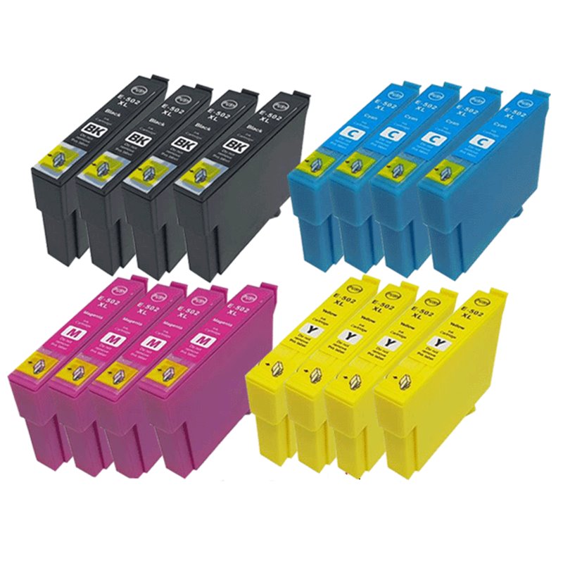 Lot de 10 Cartouche compatible Epson T02V6 (502 XL)