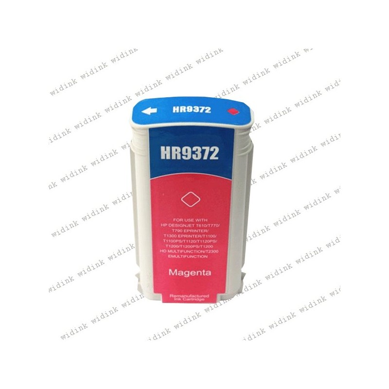 Cartouche compatible HP 72 (C9372A) - Magenta - 130ml