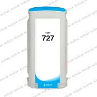 Cartouche d'encre compatible HP 727 (B3P19A/F9J76A) - Cyan- 130ml