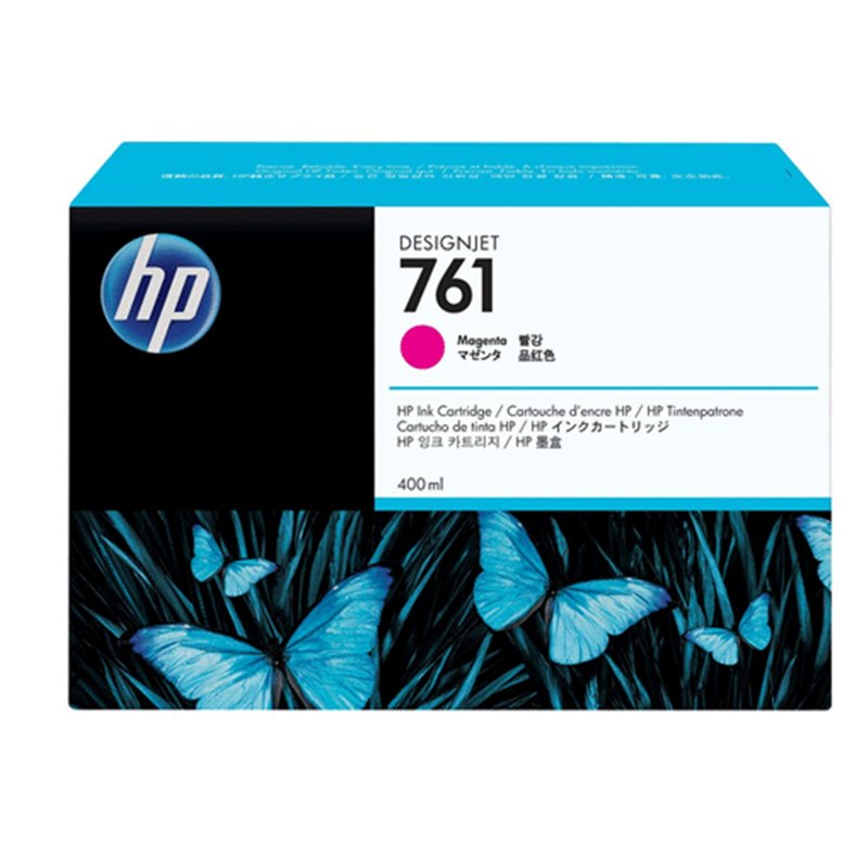 Cartouche d'encre original HP 761 (CM993A) Magenta - 400ml