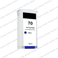 Cartouche compatible HP 70 (C9458A) - Azur- 130ml