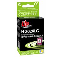 Uprint - Cartouche compatible HP 302XL (F6U67AE) - Couleur - 18ml (400p)