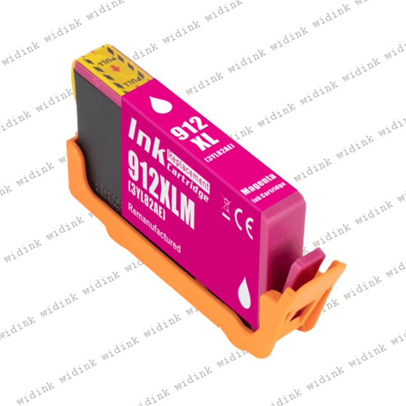 Cartouche compatible avec HP 912XL (3YL82AE/3YL78AE) - Magenta - 825p