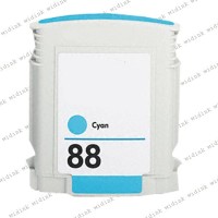 Cartouche compatible HP 88XL (C9386AE/C9391AE) - Cyan - 72ml