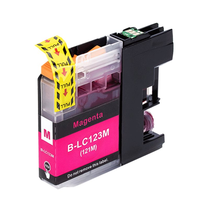 Cartouche compatible Brother LC121XL/ LC123XL V3 Magenta