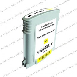 Cartouche compatible HP 940XL (C4909AE) - Jaune - 29ml