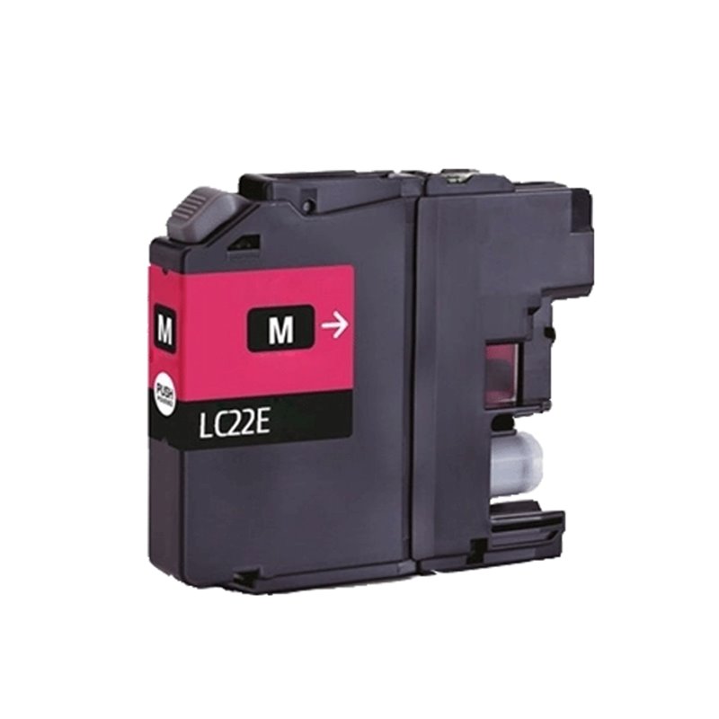 Cartouche compatible Brother LC22E (LC-22EM) - Magenta