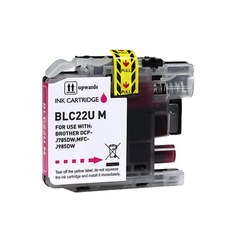 Cartouche compatible Brother LC22U (LC-22UM)- Magenta