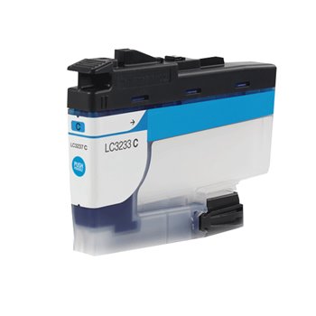 Cartouche compatible Brother LC3233XL (LC-3233C) XL- Cyan