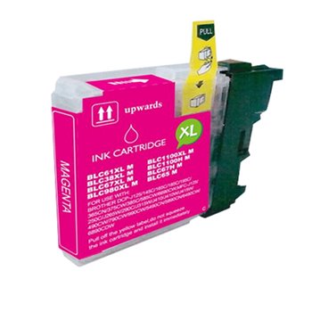 Cartouche compatible Brother LC1100/ 980/ 985 XL Magenta