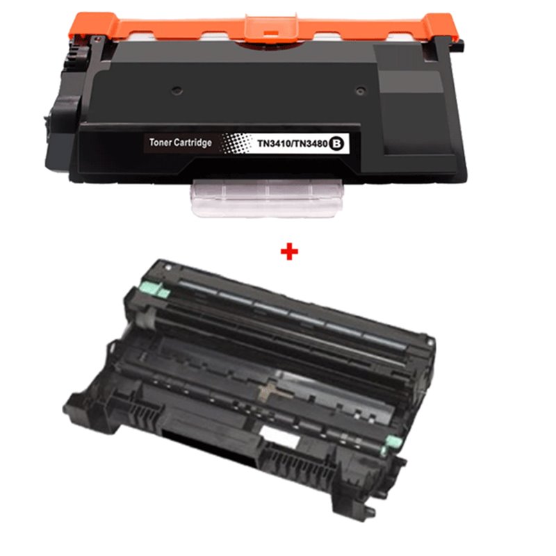 Toner+Tambour compatible Brother TN3430/ TN3480/ DR3400