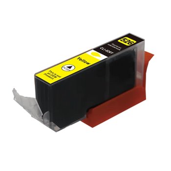 Cartouche compatible Canon CLI-526 Jaune (avec puce)