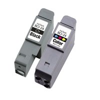 Lot de 2 Cartouches compatibles pour CANON BCI-21/24