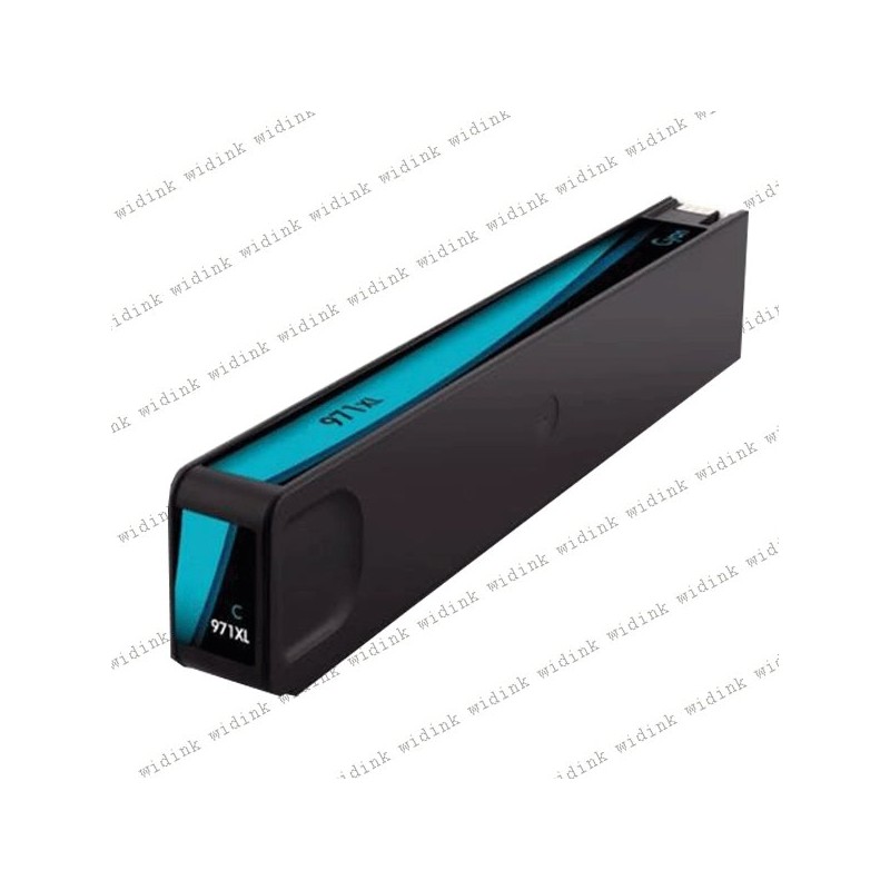 Cartouche compatible HP 971XL (CN626AE/CN622AE) - Cyan - 110ml