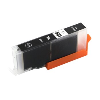 Cartouche Compatible pour Canon CLI-551 XL Noire (avec puce)