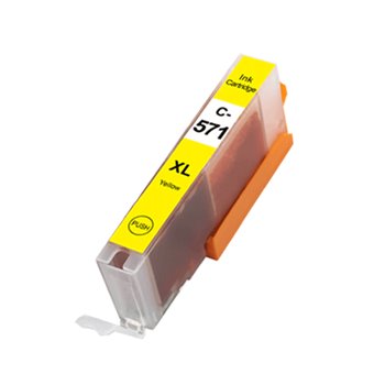 Cartouche compatible Canon CLI-571 Jaune