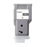 Cartouche générique Canon PFI206 (PFI206GY/5312B001) Gris  (300ml)