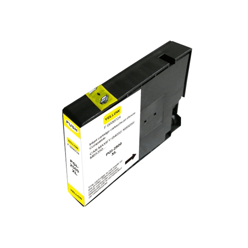 Cartouche compatible pour CANON  PGI-2500 XL Jaune