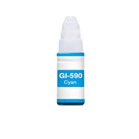 Bouteille encre compatible Canon GI590 Cyan