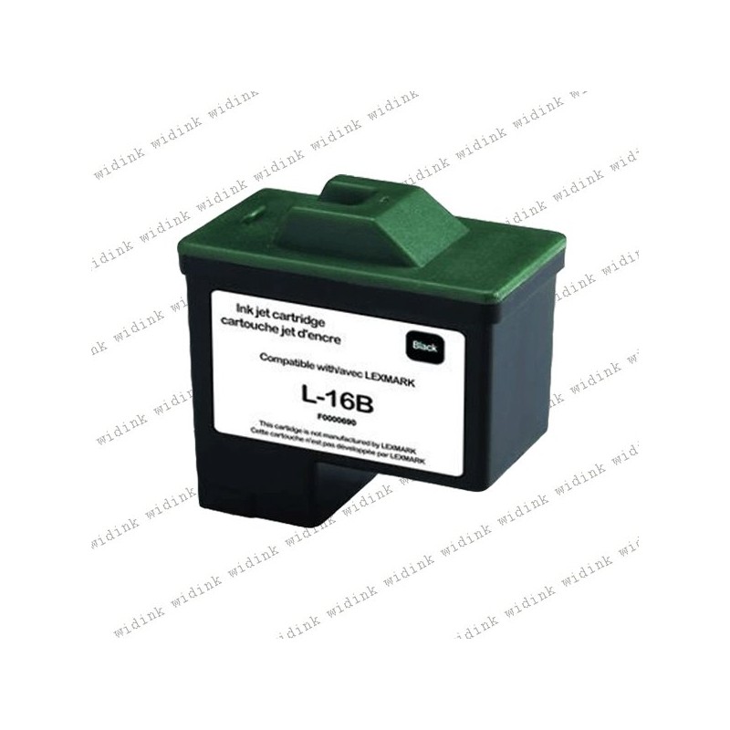 Cartouche compatible Lexmark 16/17 (10N0016E/10NX217E) - Noire - 15ml