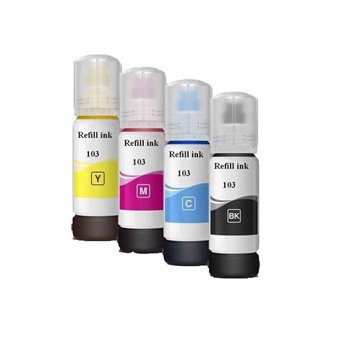 Lot de 4 Encres compatibles Epson 103 - 70ml