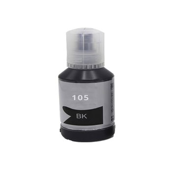 Bouteille encre compatible EPSON 105 (C13T00Q140) - Noire 140ml