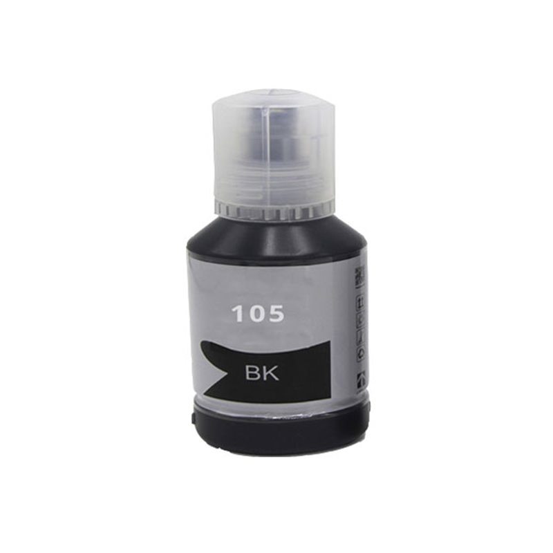 Bouteille encre compatible EPSON 105 (C13T00Q140) - Noire 140ml