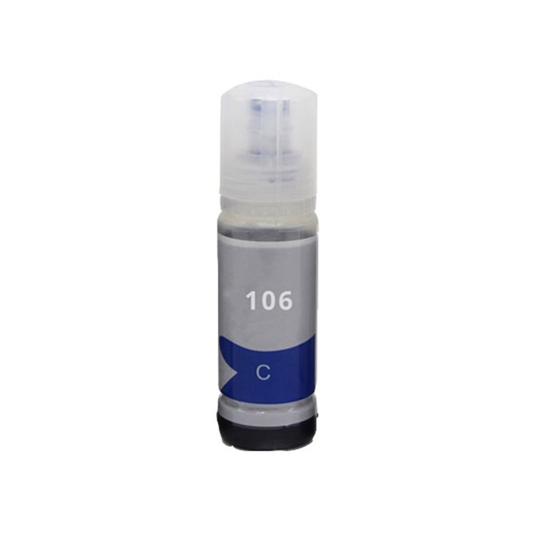 Bouteille encre compatible EPSON 106 (C13T00R240) - Cyan 70ml