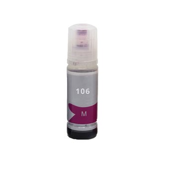 Bouteille encre compatible EPSON 106 (C13T00R340) - Magenta 70ml