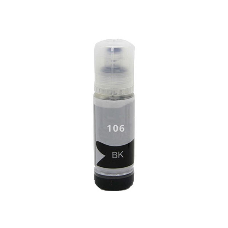 Bouteille encre compatible EPSON 106 (C13T00R140) - Photo Noire 70ml