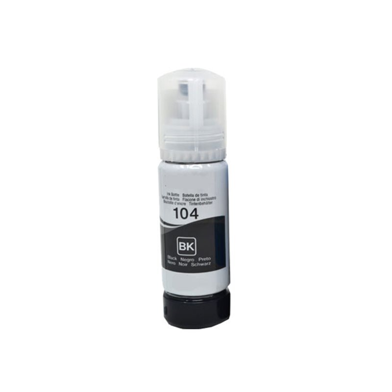 Encre compatible Epson 104 (C13T00P140) - Noire 70ml