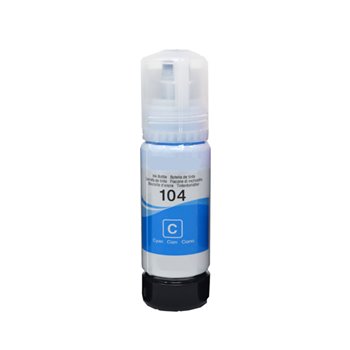 Encre compatible Epson 104 (C13T00P240 - Cyan 70ml