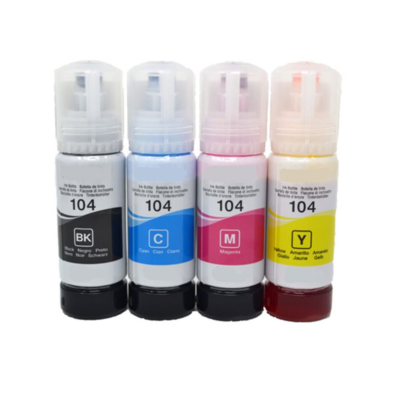 Lot de 4 Encres compatibles Epson 104 - 70ml