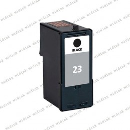 Cartouche compatible Lexmark 23 (18C1523E) - Noire - 21ml