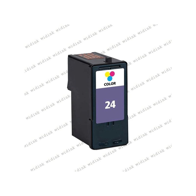 Cartouche compatible Lexmark 24 (18C1524E) - Couleur - 15ml