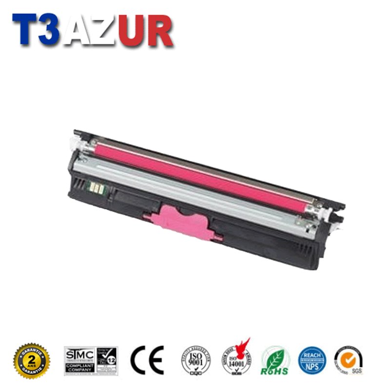 Toner compatible OKI C110/C130/MC160 (44250722)- Magenta - 2 500 pages