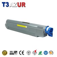 Toner compatible OKI C910- Jaune - 15 000 pages