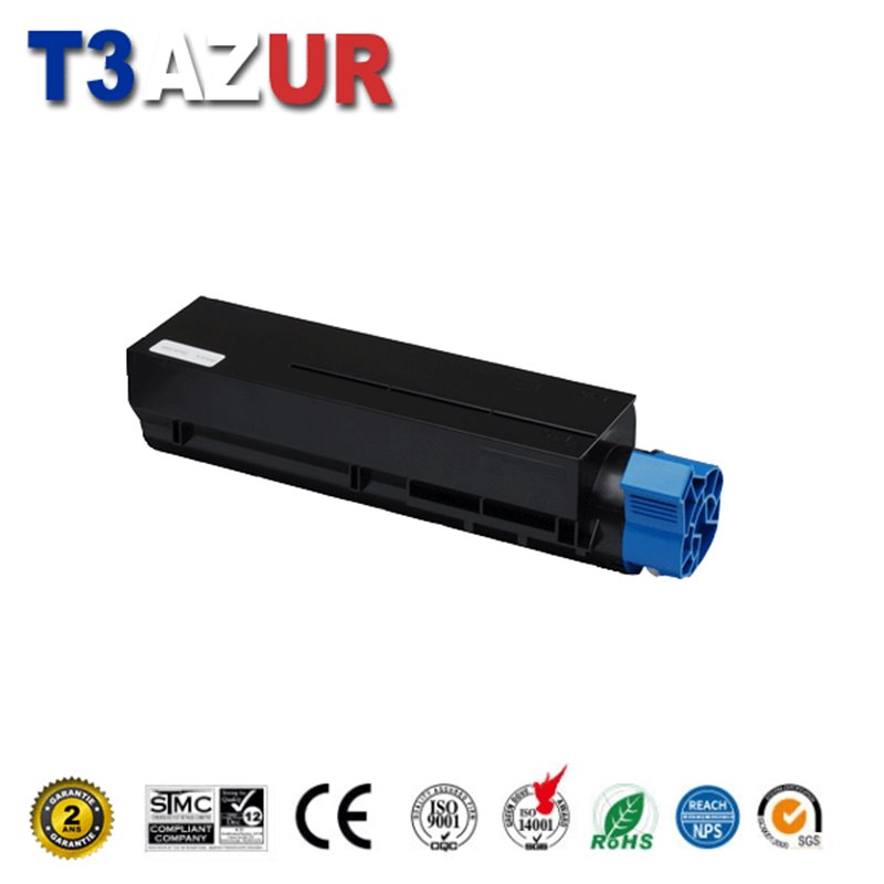 Toner compatible OKI ES4140/ES4160/ES4180 (43979223)- Noire -12 000 pages