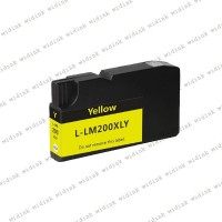 Cartouche compatible Lexmark 200XL (14L0200) - Jaune - 32ml