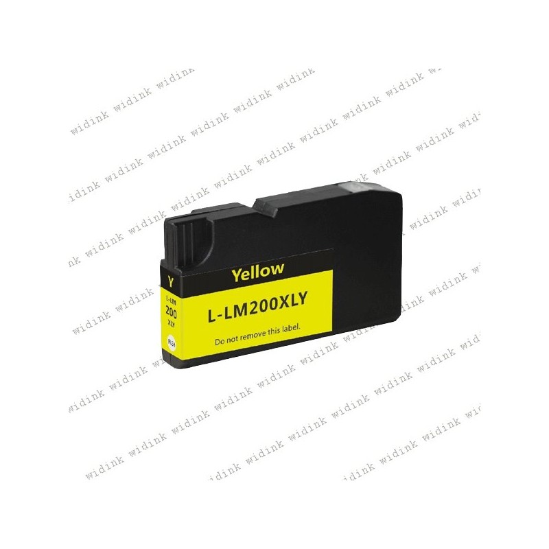 Cartouche compatible Lexmark 200XL (14L0200) - Jaune - 32ml