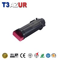 Toner compatible Dell H625CDW/ H825CDW/ S2825CDN (593-BBRV)- Magenta - 2 500 pages