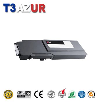 Toner compatible Dell C3760/C3765DNF (593-11121) - Magenta - 9 000 pages