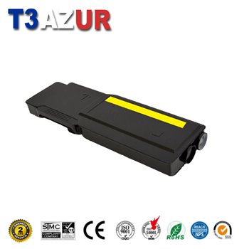 Toner compatible Dell S3840CDN/S3845CDN- Jaune -9 000 pages