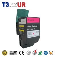 Toner compatible Lexmark C540N/C544DN/X544N (C540H1MG)- Magenta - 2 000 pages