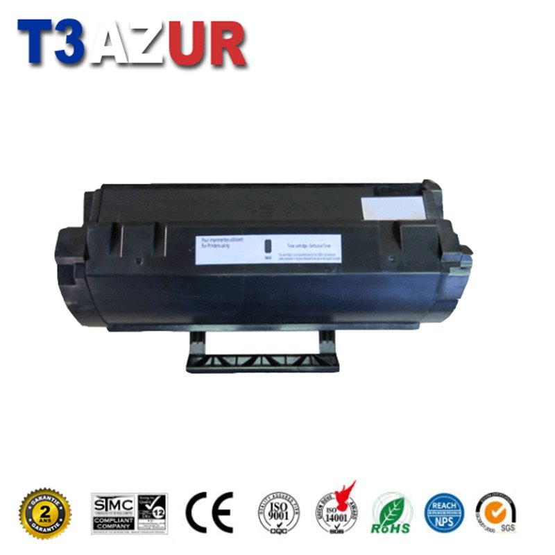 Toner compatible Lexmark MS817/MS818DN (53B2H00/53B2000) - 25 000 pages- Haute Capacité